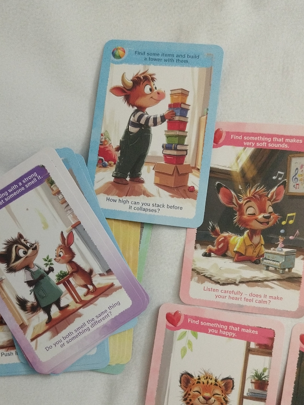 Discovery Emotions Actions Feelings Montessori Educational Flash Cards 3+ - Picture 16 of 16